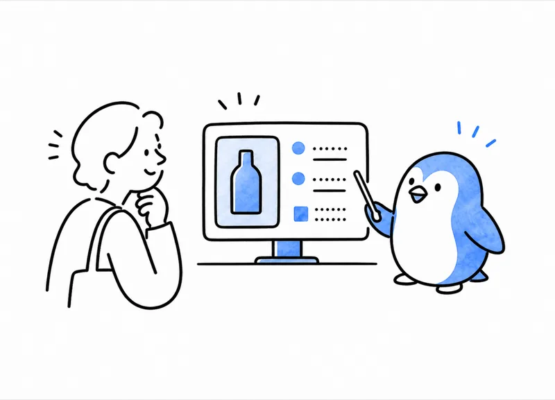 マスコット活用を表すイラスト